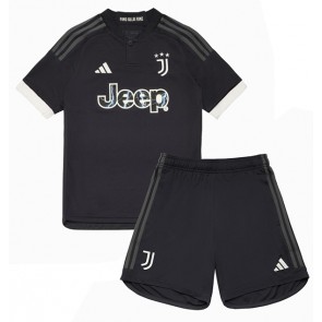 Maillot de foot Juventus Troisième enfant 2023-24 Manches Courte (+ pantalon court)